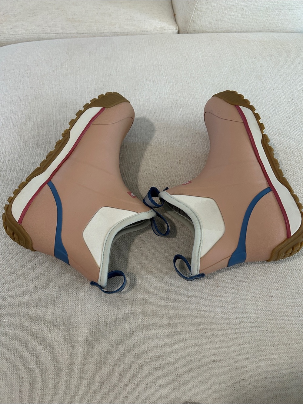 XTRATUF Ice Fleece Lined Waterproof Ankle Deck Boot, Rose, Size 8, NWOT Display - Picture 8 of 12